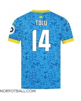 Billige Fotballdrakt Wolves Tolu Arokodare #14 Replika Tredjedrakt 2025-26 Kortermet Billige Fotballdrakt Wolves Tolu Arokodare #14 Replika Tredjedrakt 2025-26 Kortermet